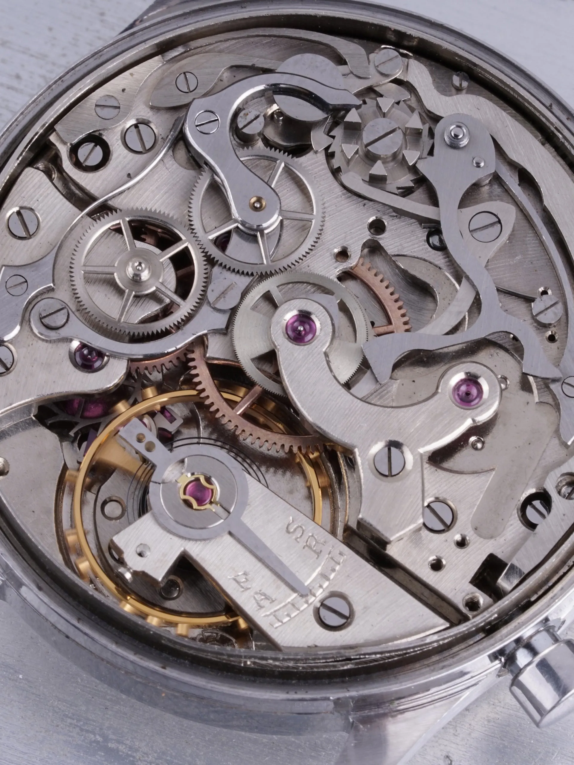 1960s Angelus Medical Mono-Pusher Chronograph