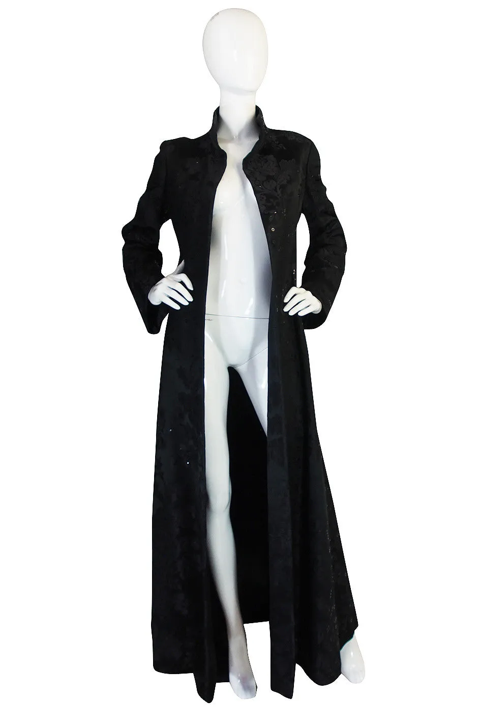 1960s Phenomenal George Halley Sequin Evening Coat