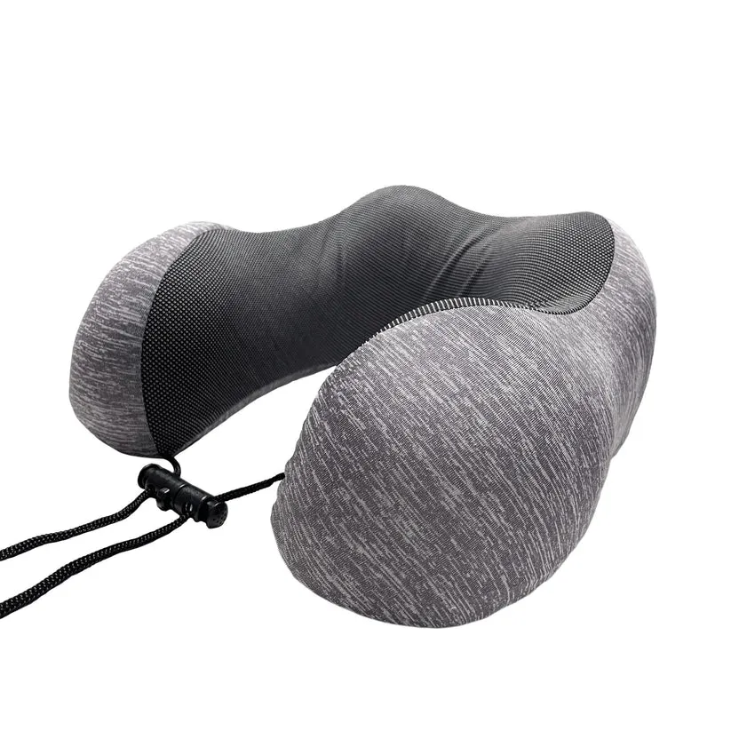 [2-Pack] Maya & Friends Memory Foam Travel Neck Pillow