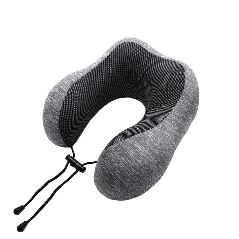 [2-Pack] Maya & Friends Memory Foam Travel Neck Pillow