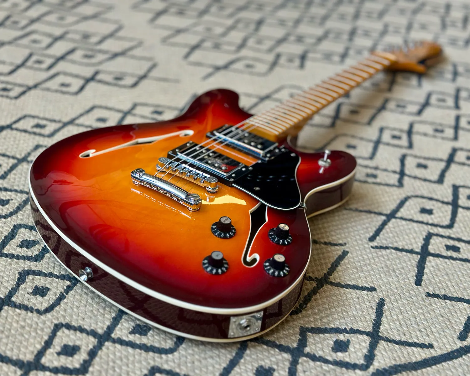 2013 Fender Starcaster - Aged Cherry Burst