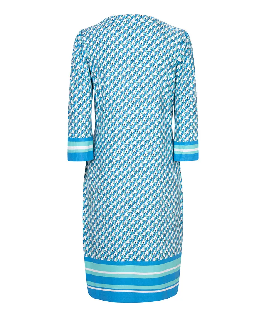 3/4 Sleeve Retro Shift Dress