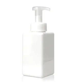 450ml White Plastic Bottle with Foaming Pump