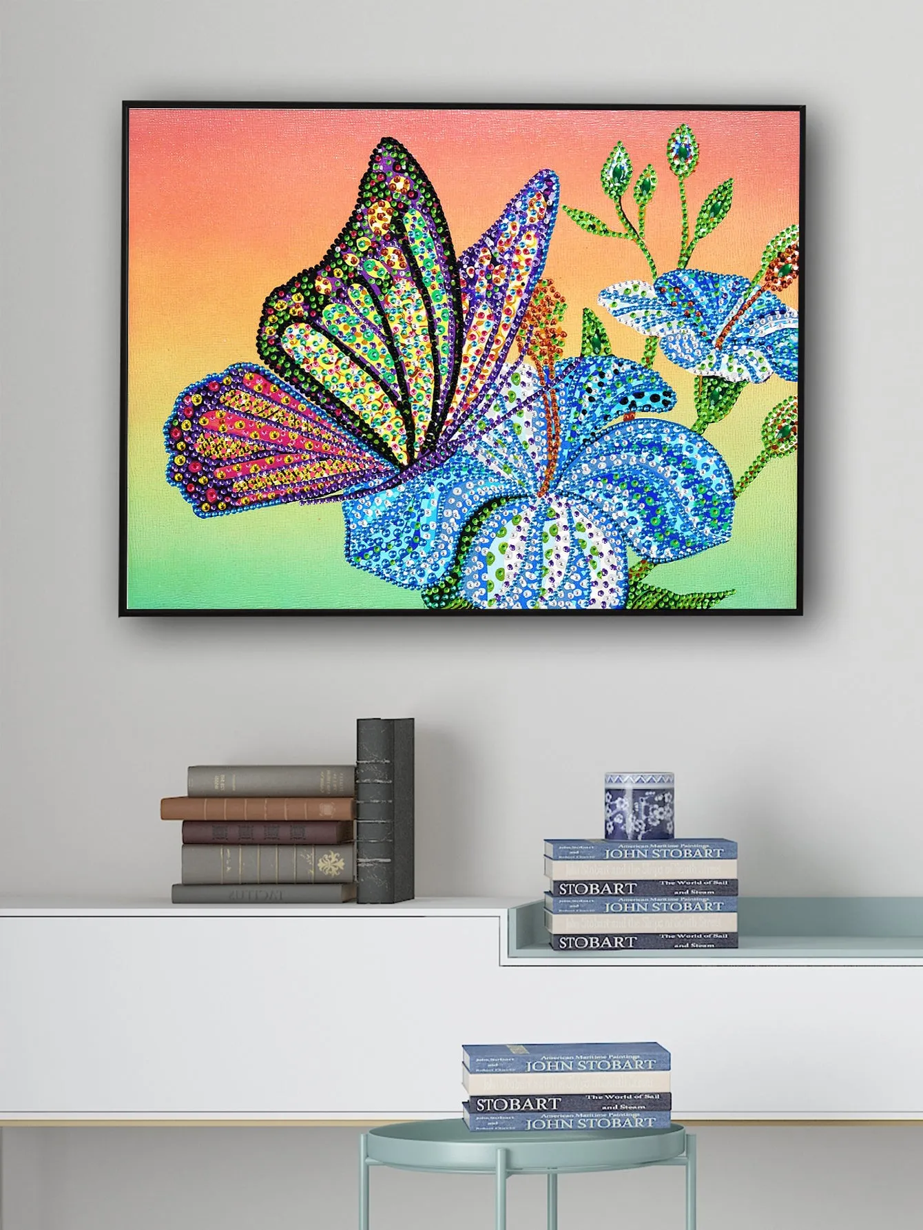 5D DIY Special-Shaped Drill-Butterfly 40*30CM