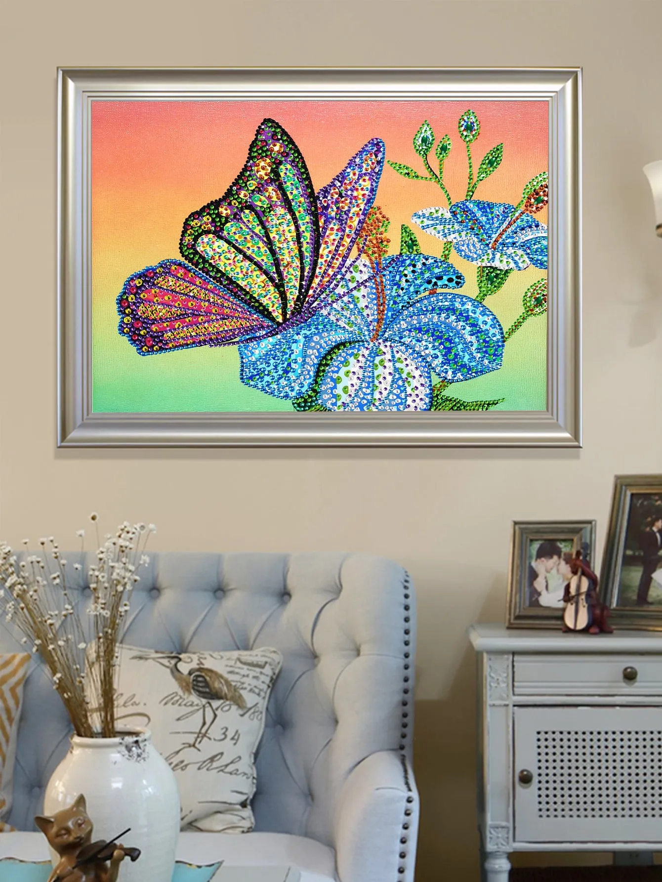 5D DIY Special-Shaped Drill-Butterfly 40*30CM