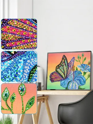 5D DIY Special-Shaped Drill-Butterfly 40*30CM