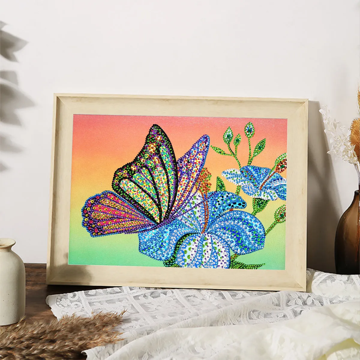 5D DIY Special-Shaped Drill-Butterfly 40*30CM