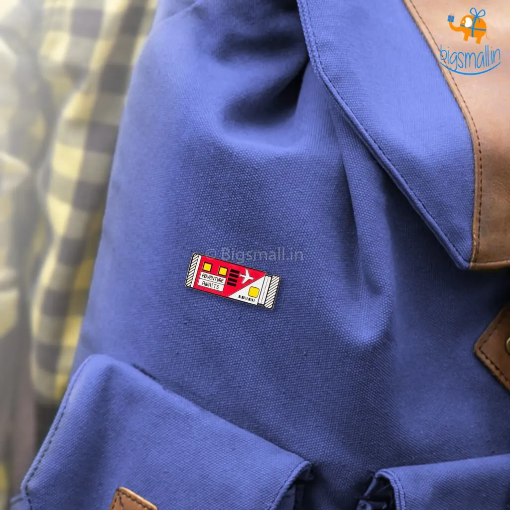 Adventure Awaits Lapel Pin