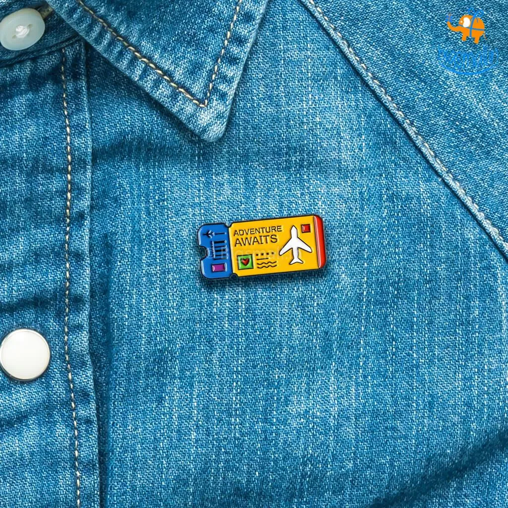 Adventure Awaits Lapel Pin