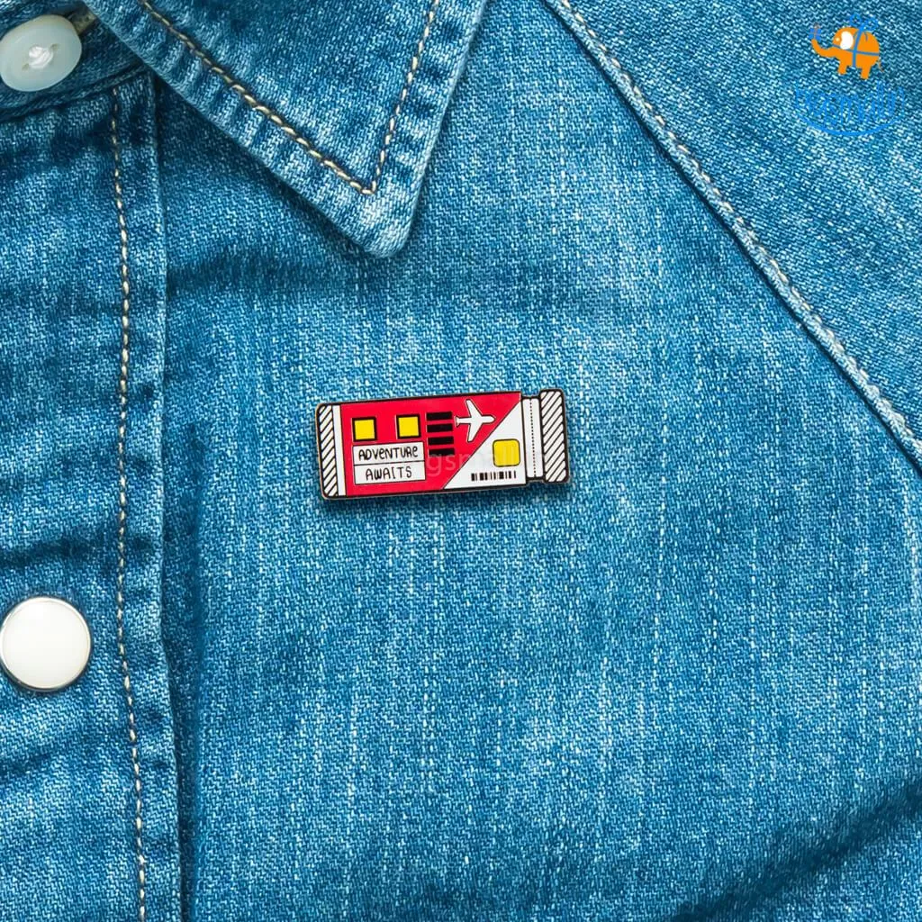 Adventure Awaits Lapel Pin