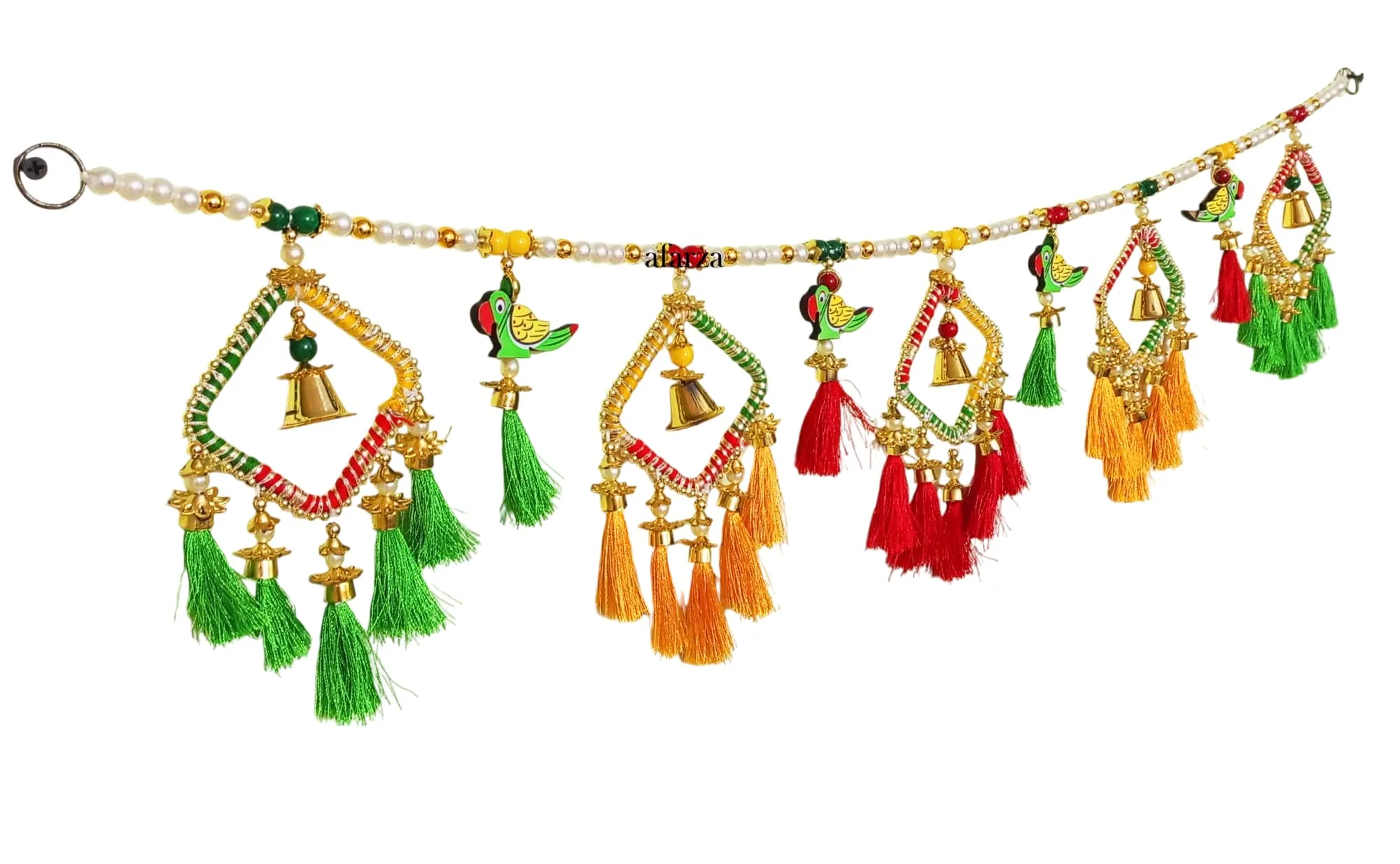 AFARZA; CHOICE GOOD FEEL GOOD Toran Garlands for Door Main Entrance Hanging Handmade Bandhanwar Home Decoration 37 INCH