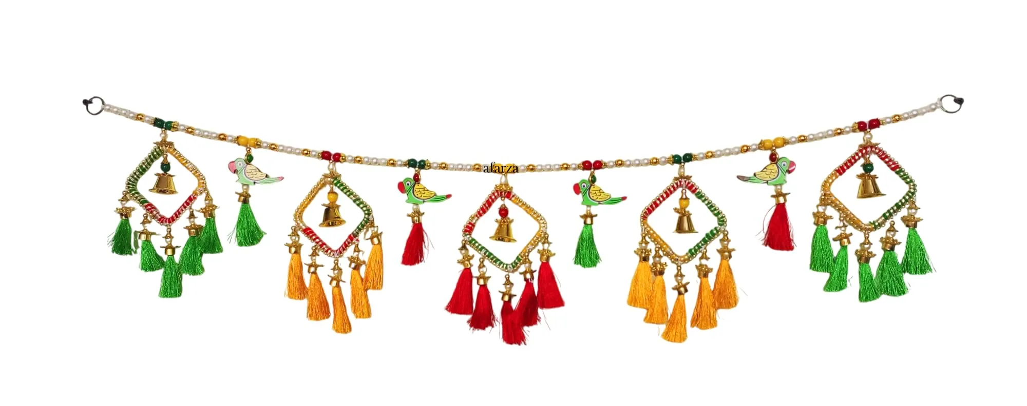 AFARZA; CHOICE GOOD FEEL GOOD Toran Garlands for Door Main Entrance Hanging Handmade Bandhanwar Home Decoration 37 INCH