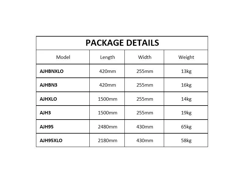 AJHXLO - HXLO Selson Air Jack - 2 Tonne