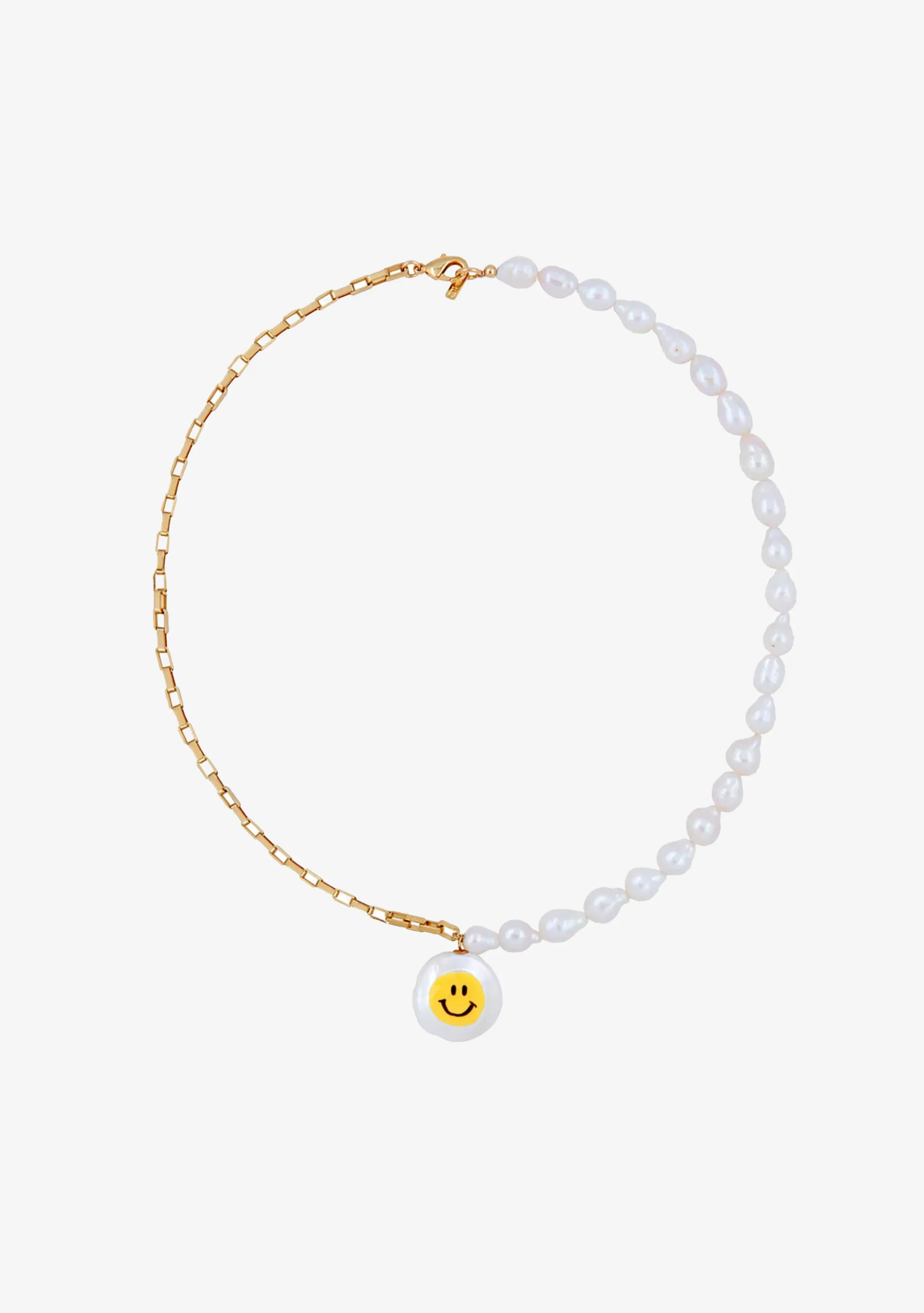 All Smiles Necklace 18" by Martha Calvo
