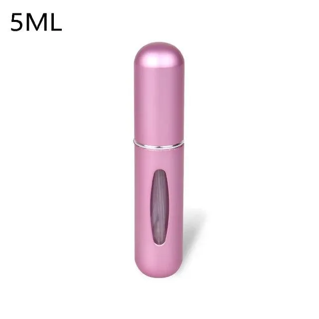 Aluminum Perfume Atomizer: Stylish Eco-Friendly Spray Bottle for Travel