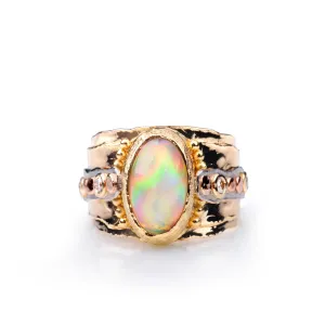 Ancient Sands Ethiopian Opal Ring by Margisa