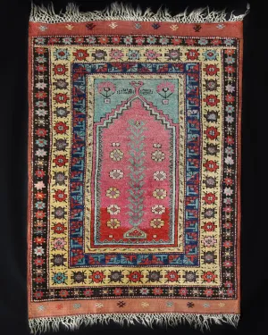 Antique Cappadocian Rug 3'3"x5'