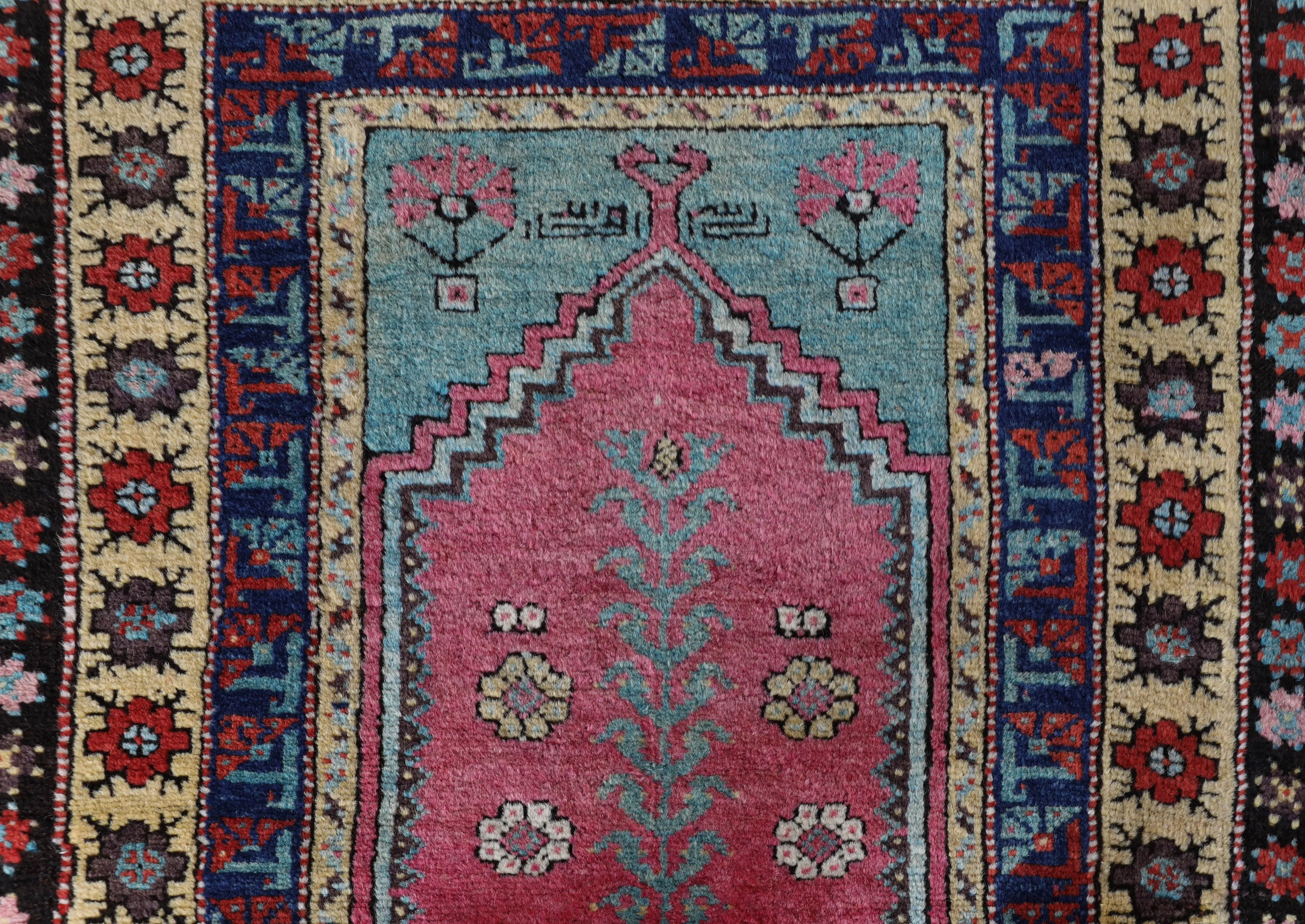 Antique Cappadocian Rug 3'3"x5'