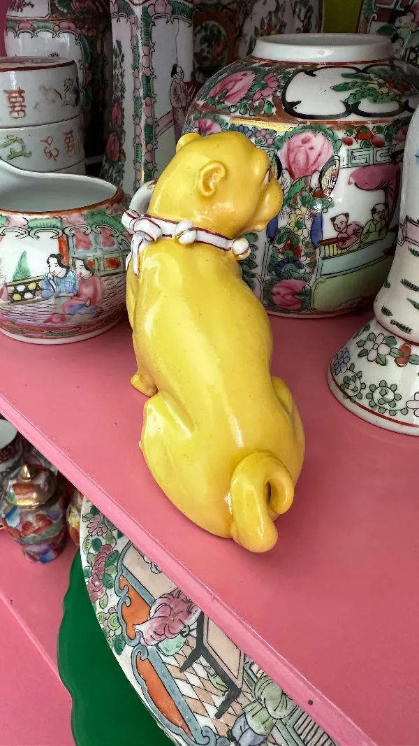 Antique Pug Dog Conta & Boehme Figurine, Germany