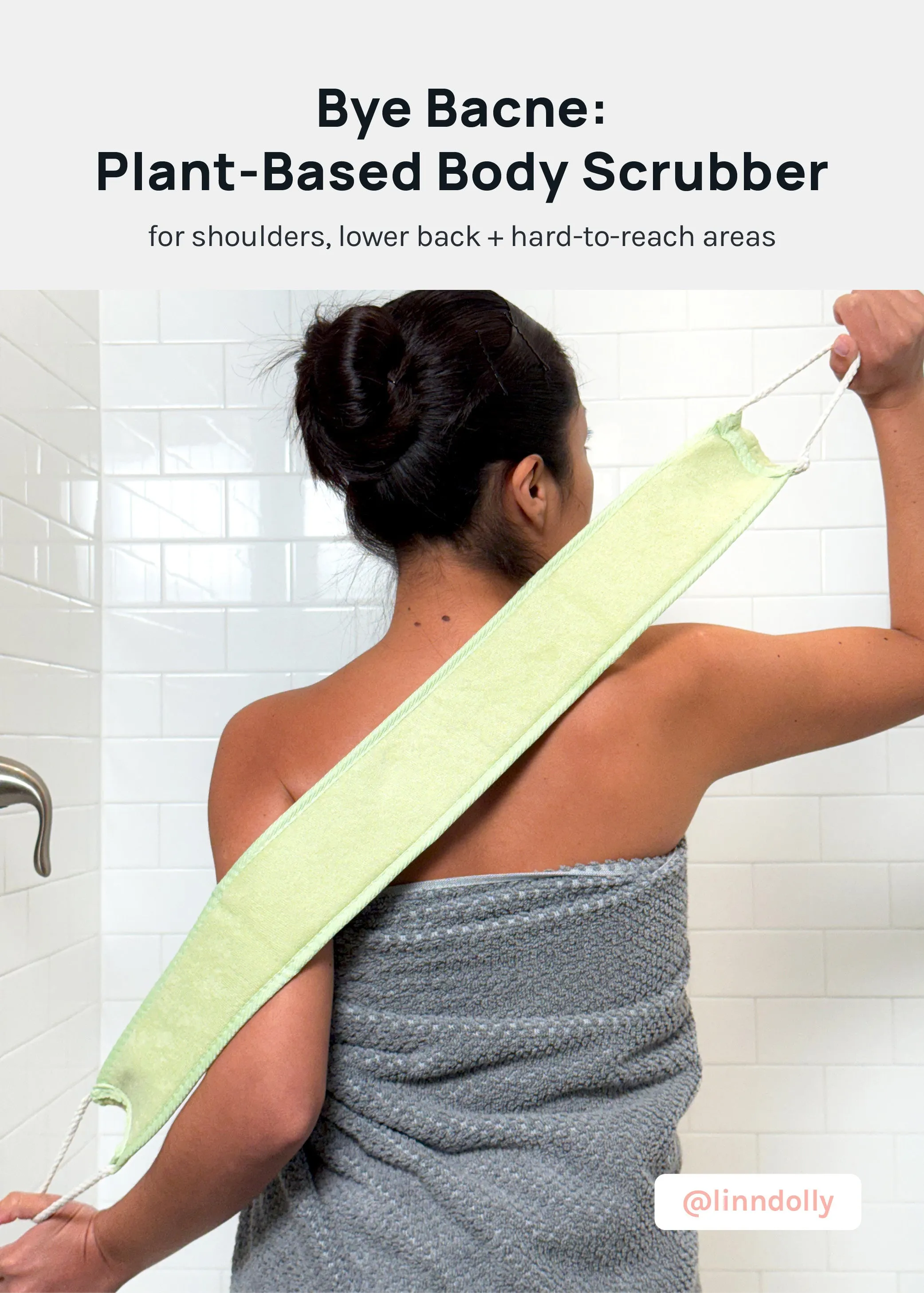AOA Dual Exfoliating Body Scrubber