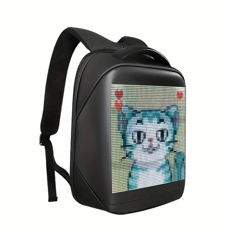 Bag Led Backpack With Programmable Full Color Screen