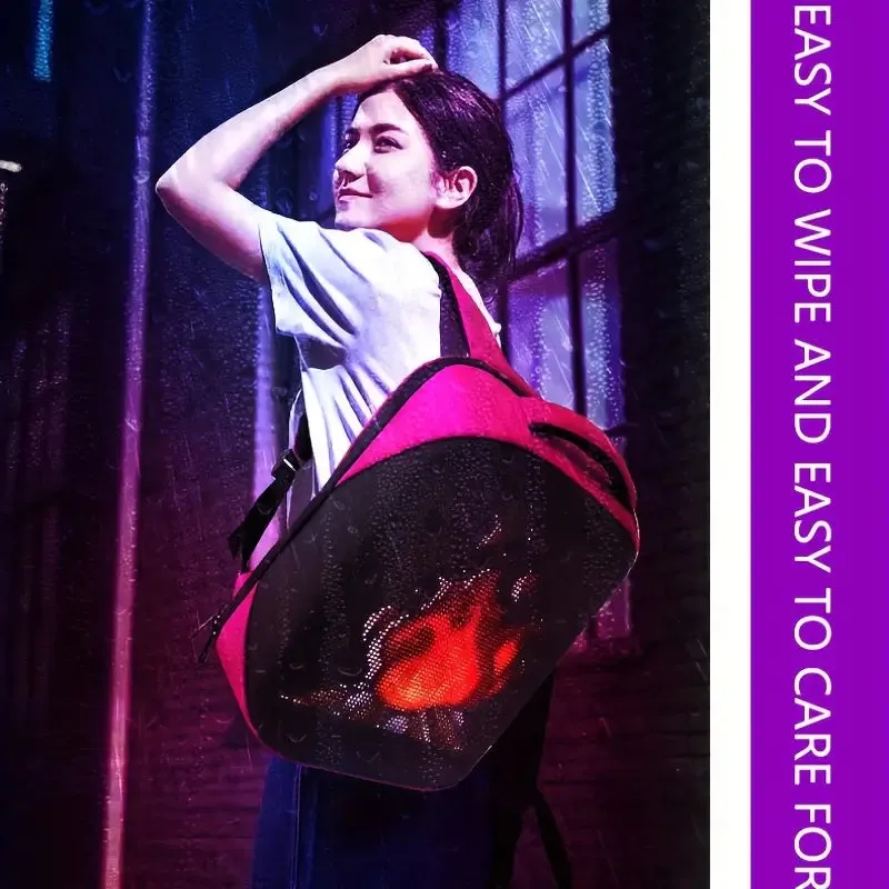 Bag Led Backpack With Programmable Full Color Screen
