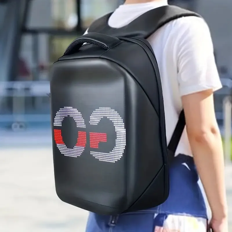 Bag Led Backpack With Programmable Full Color Screen