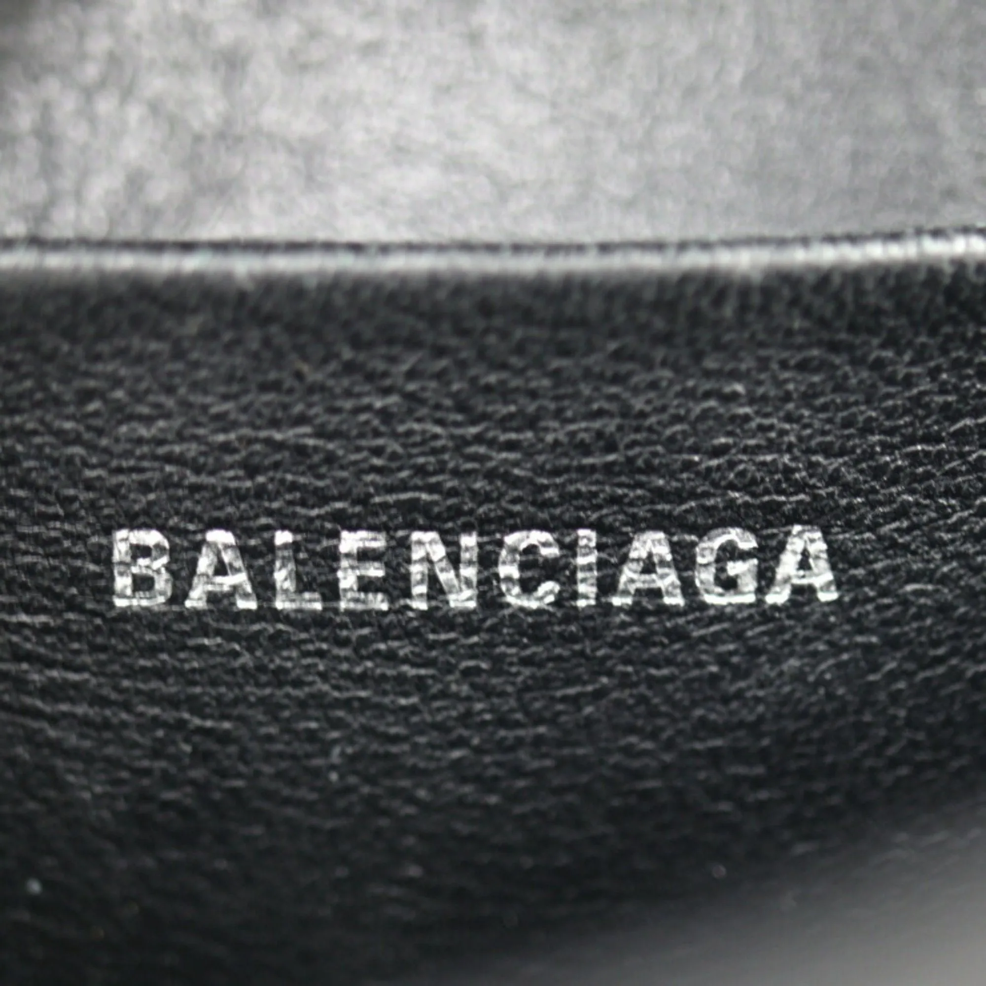 Balenciaga Black Leather Bag