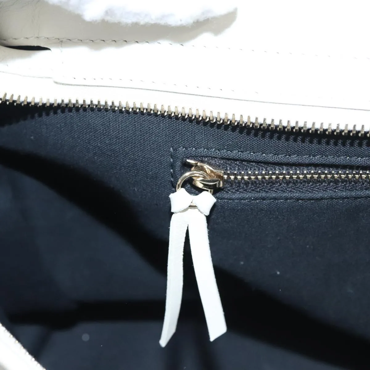 Balenciaga City White Leather Bag