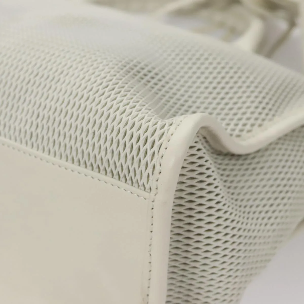 Balenciaga City White Leather Bag