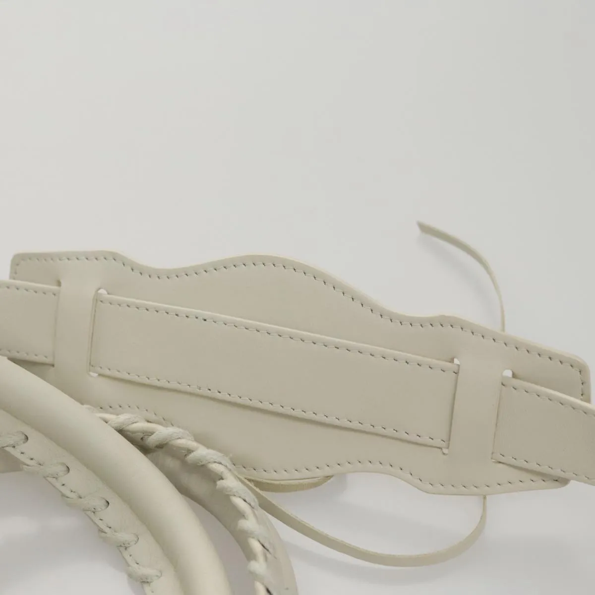 Balenciaga City White Leather Bag