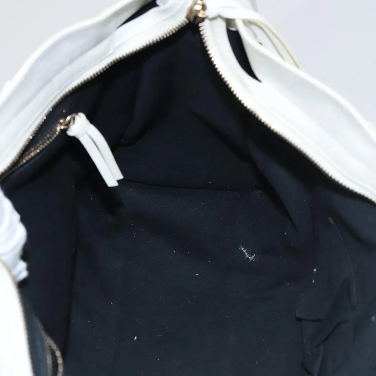 Balenciaga City White Leather Bag