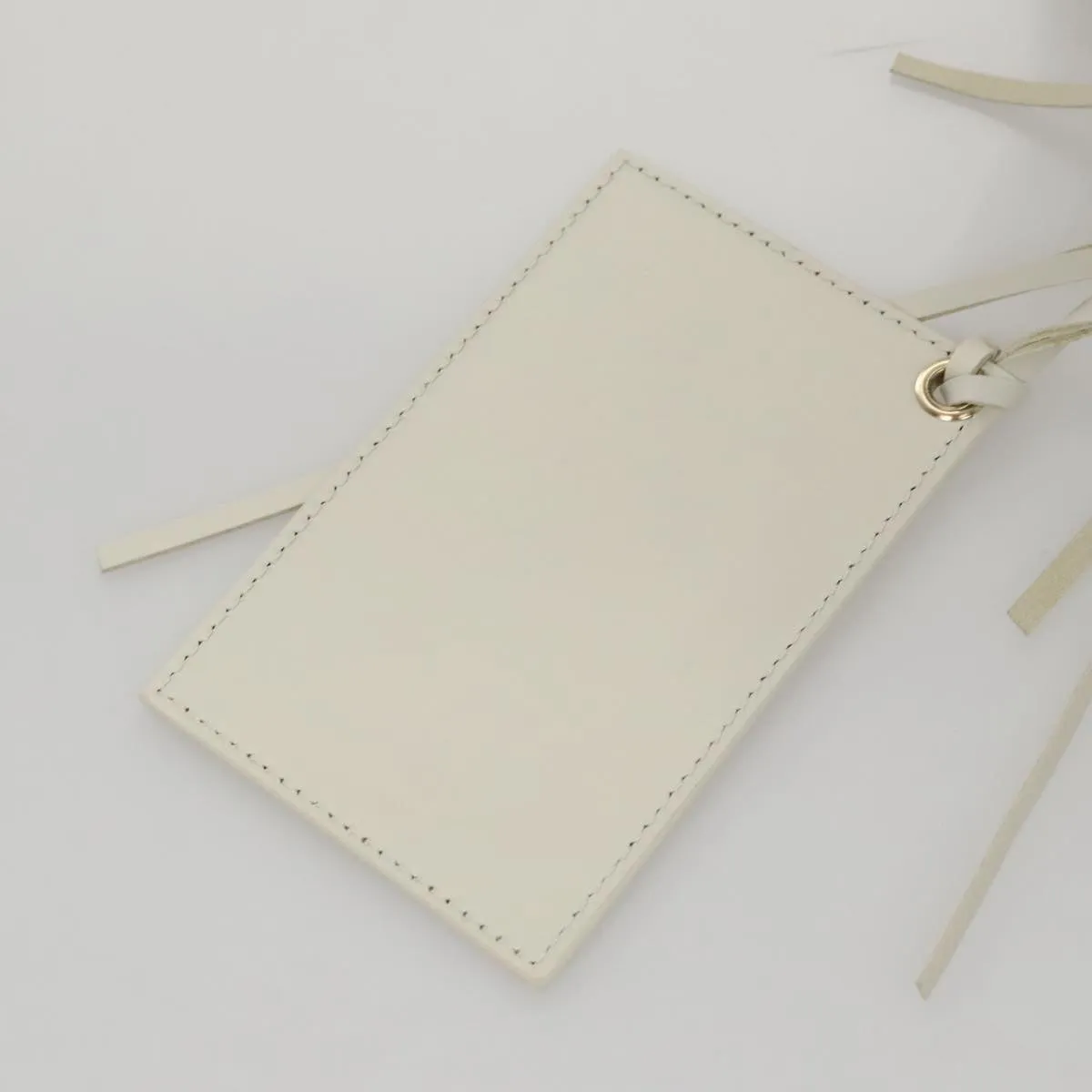 Balenciaga City White Leather Bag