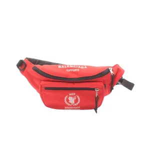 Balenciaga Explorer Red Synthetic Bag