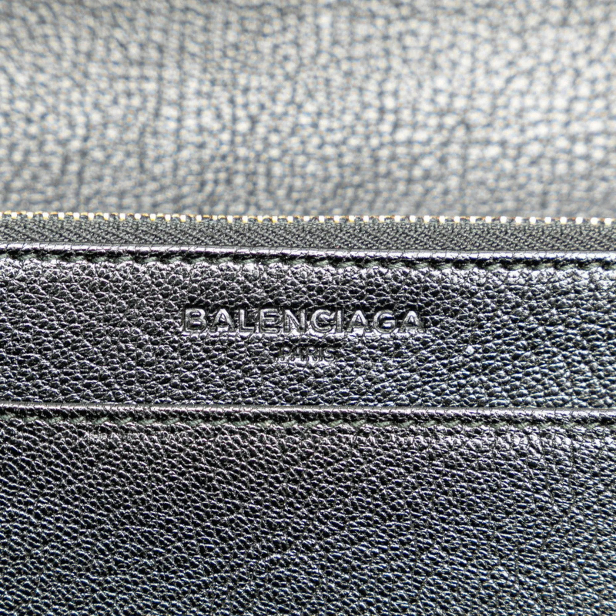 Balenciaga Metal edge Black Pony-Style Calfskin Bag