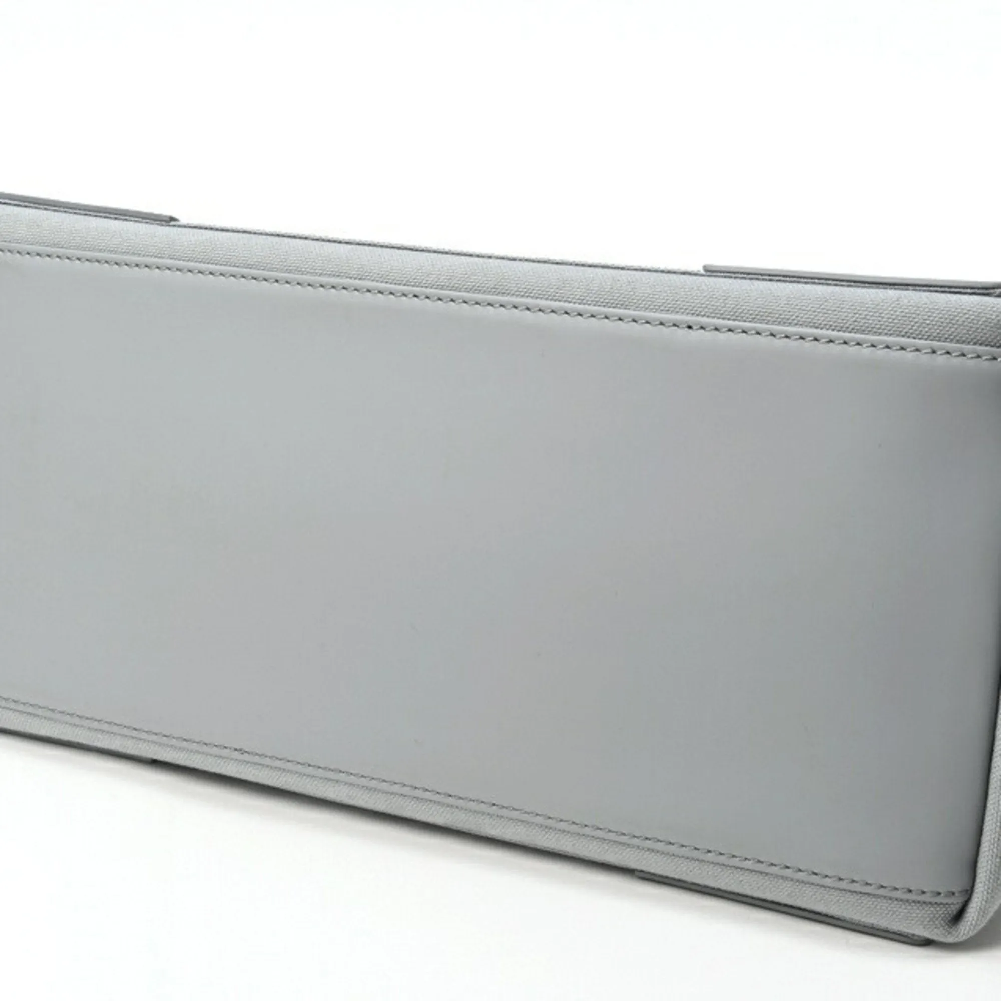 Balenciaga Navy Cabas Grey Canvas Bag