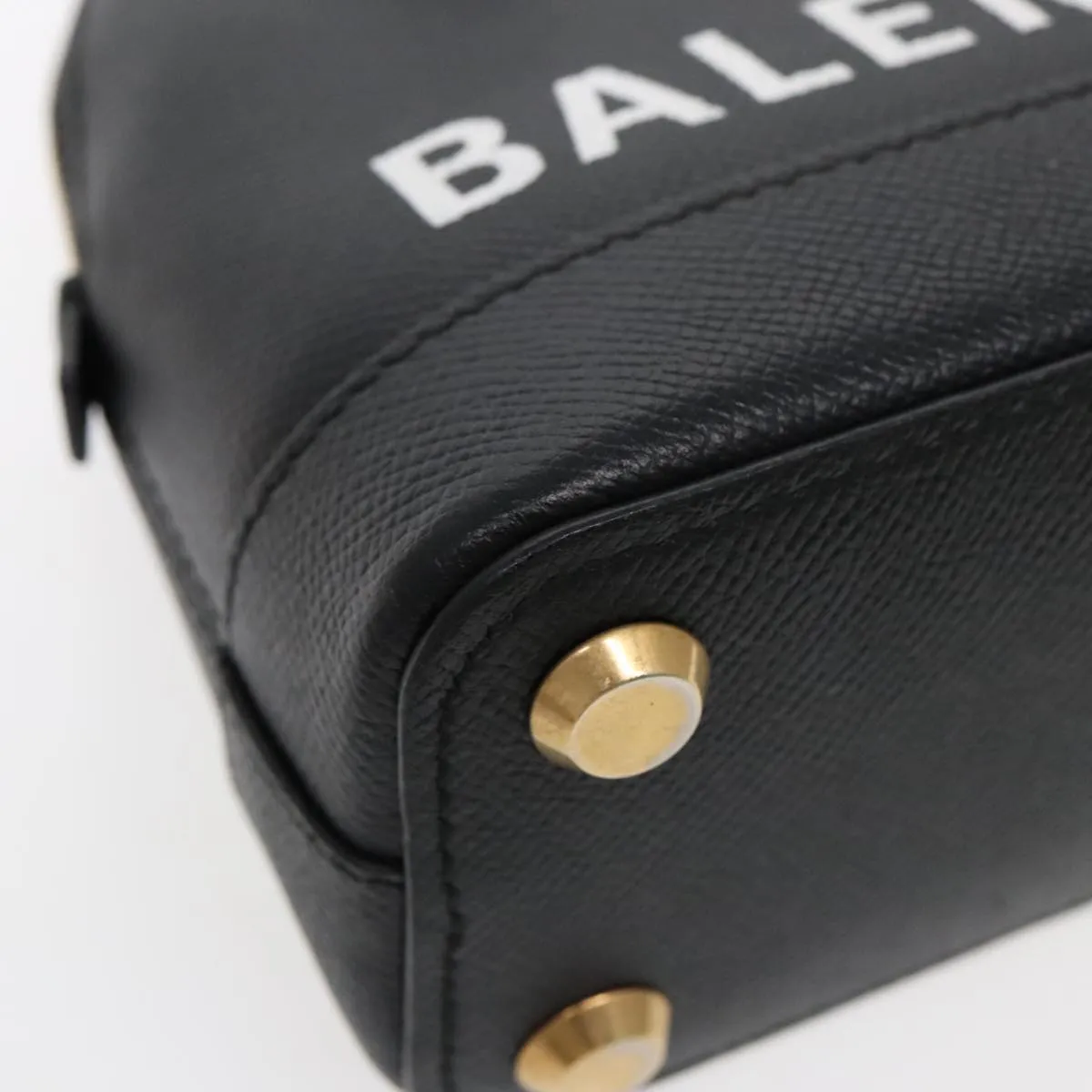 Balenciaga Ville Black Leather Bag