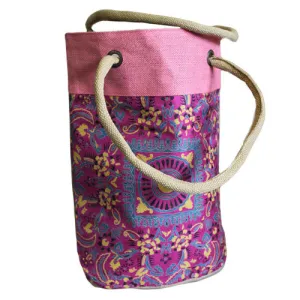 Barrel Shopping Bag Pink Alpana