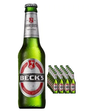 Becks Premium Lager Bottle Multipack, 24 x 275 ml