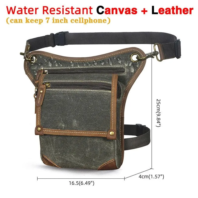 Belt Waist Pack Drop Leg Bag