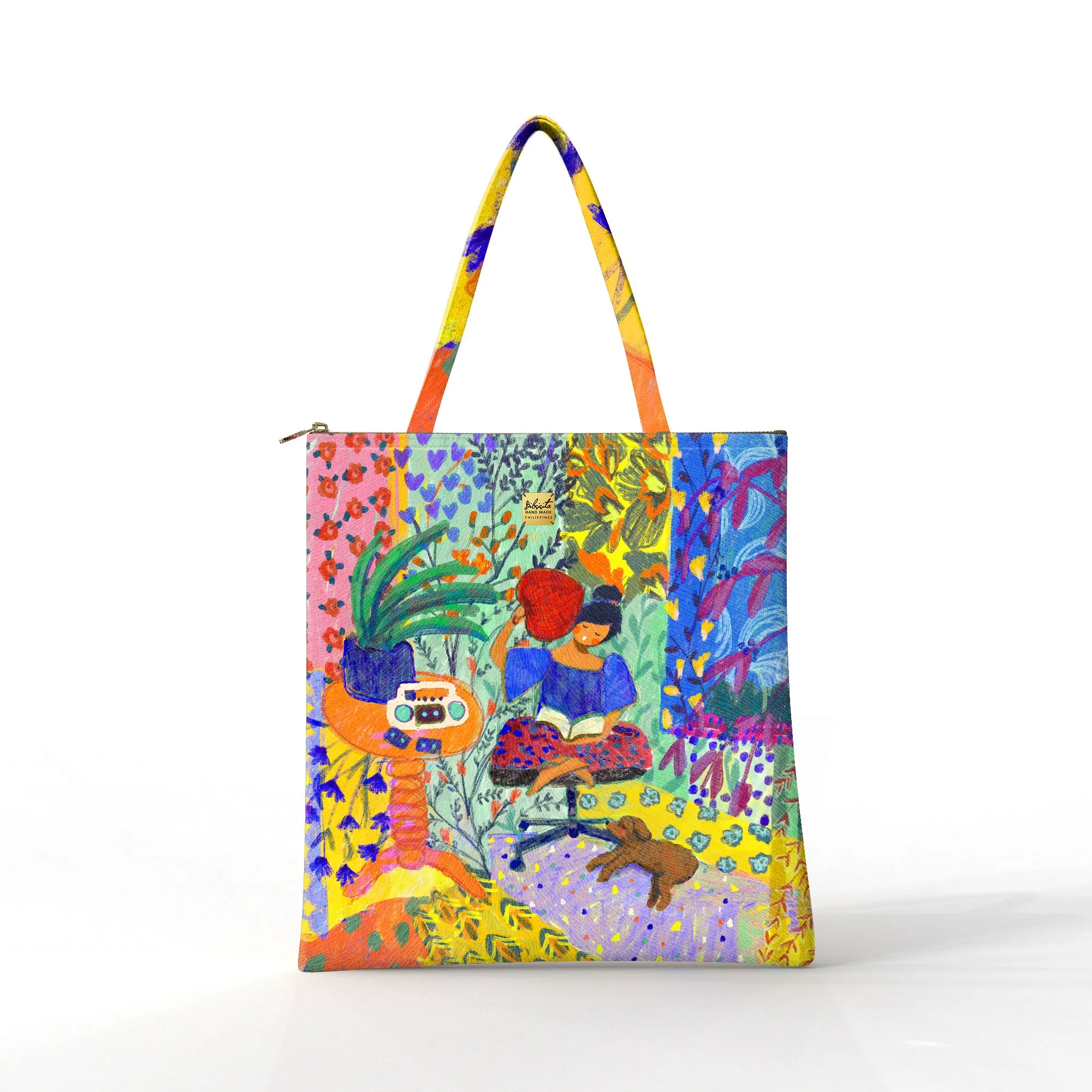 Bibsisita Tote Bag Velvet - Summer