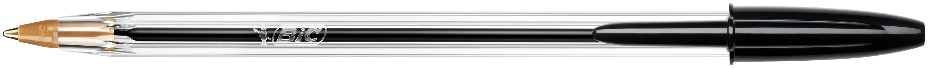 Bic Cristal Ballpoint Pen 1.0mm Tip 0.32mm Line Black (Pack 50) - 8373632