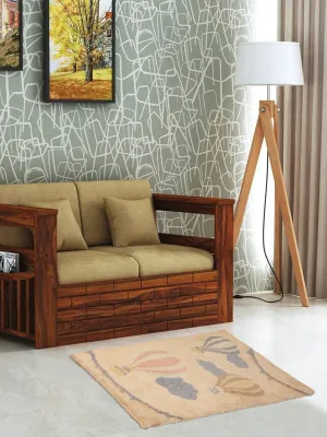 Big Air Balloon Tufted Design Polyester Rug | 3x2 ft