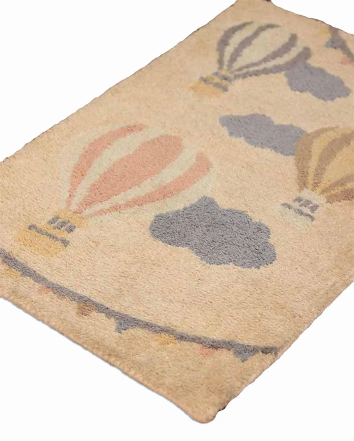 Big Air Balloon Tufted Design Polyester Rug | 3x2 ft