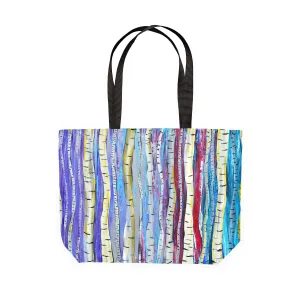 Birch Trees Canvas Tote