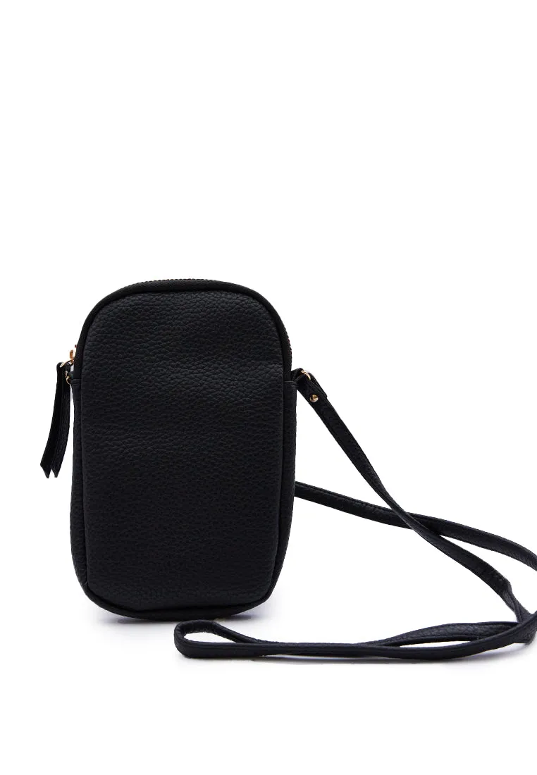 Black Cross Body Phone Bag