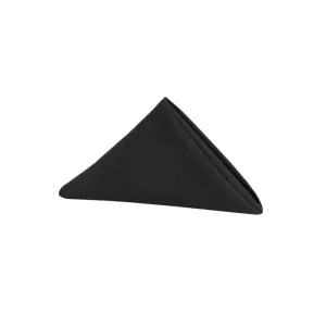 Black Polyester Napkin