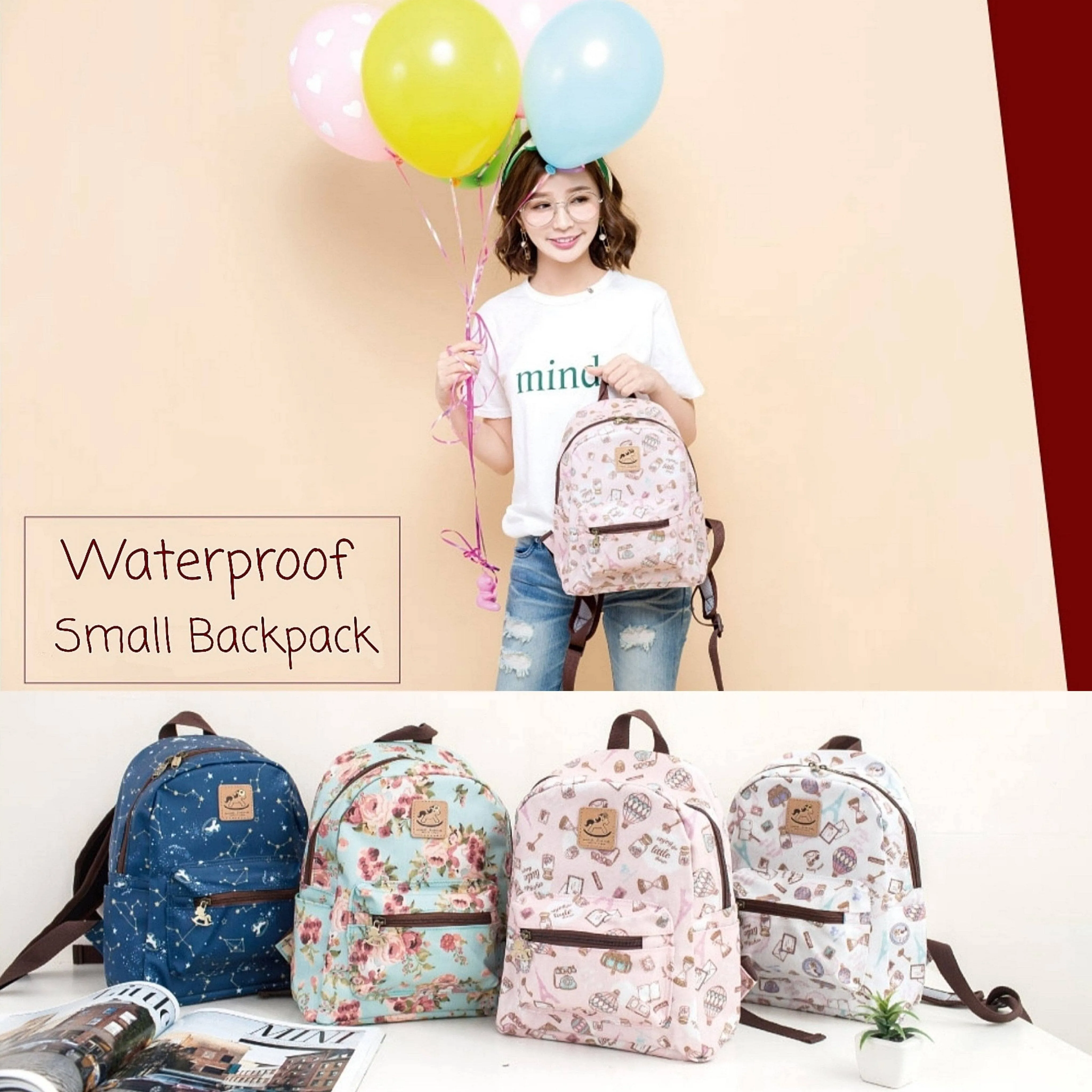 Black Small Backpack