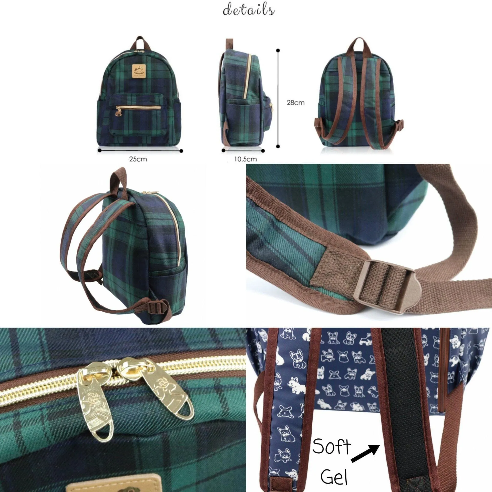 Black Small Backpack