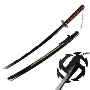 Bleach Kurosaki Ichigo Zangetsu Blade Model 3 Cosplay Wooden katana | 105 Cms |